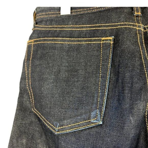 United stock Dry Goods Mens Hard Taper Indigo Selvedge Denim Jeans US 30 - Picture 12 of 15